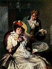 Edwin Thomas Roberts Canvas Paintings - A Cautious Approach